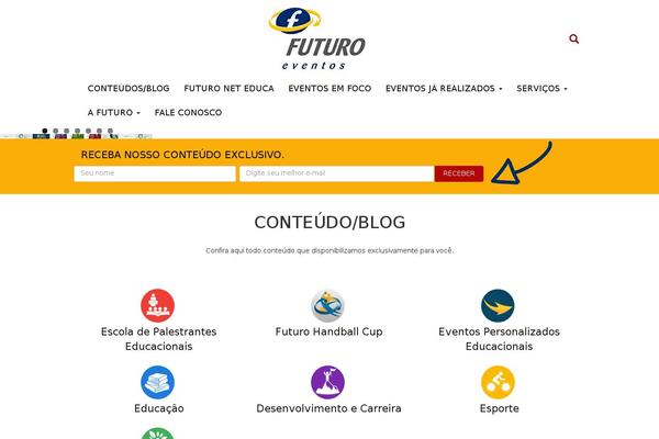 futuroeventos.com.br site used Futuroeventos