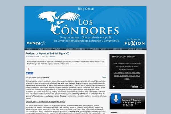 fuxionprolife-team.com site used Equipo_los_condores_home