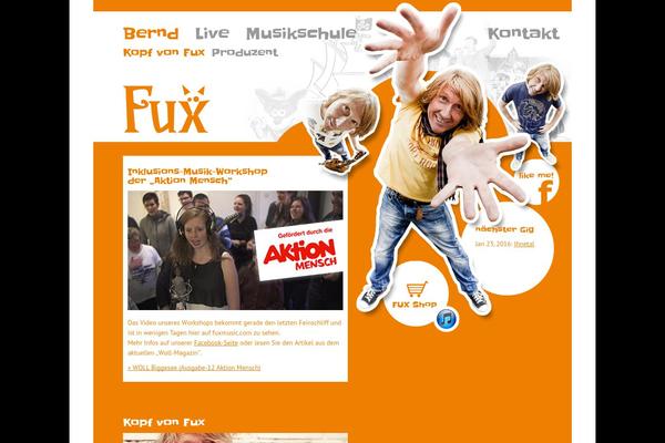 fuxmusic.com site used Fux