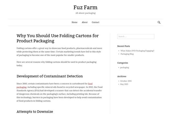 fuzfarm.com site used Graphy