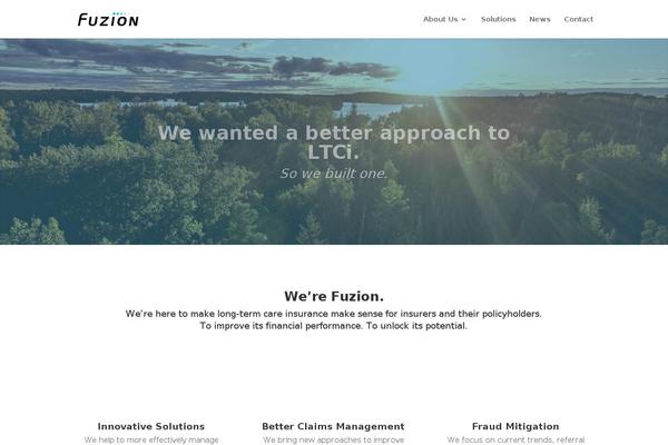fuzionanalytics.com site used Divi-fuzion
