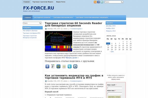 fx-force.ru site used Problyon