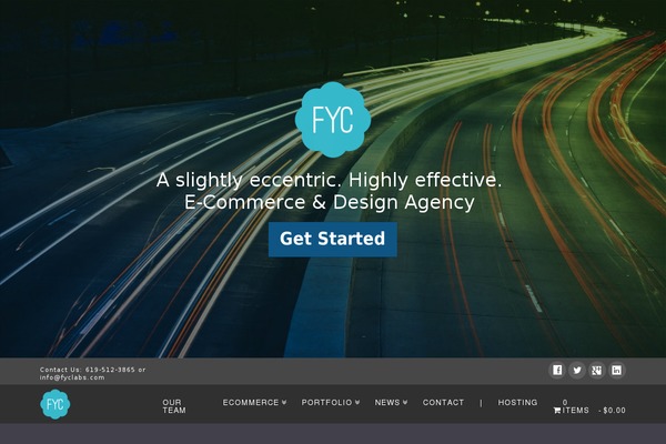 fyclabs.com site used Theme-fyc-wordpress-main