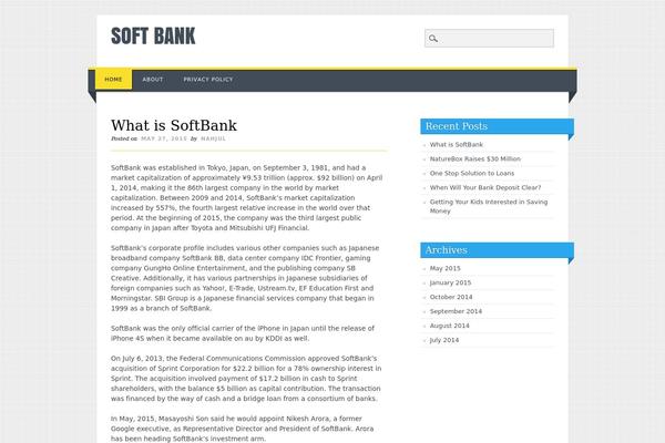 g-softbank.info site used Living Journal