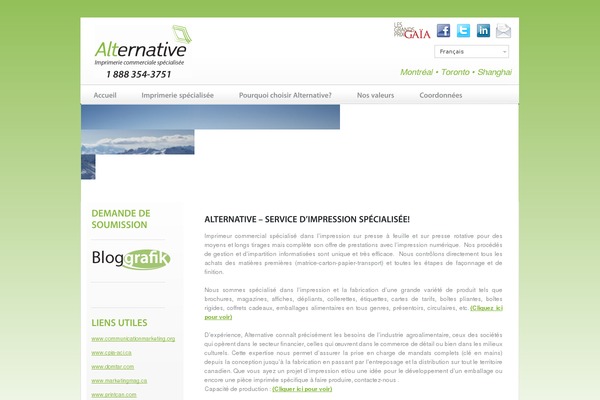 g1alternative.com site used Theme995
