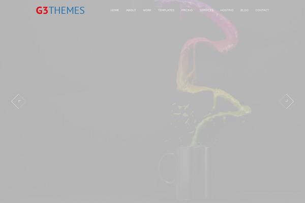 Revelance theme site design template sample