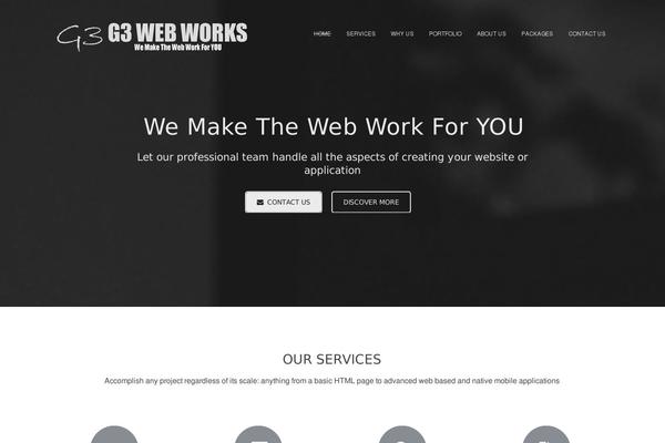 g3webworks.com site used Fourteen_theme