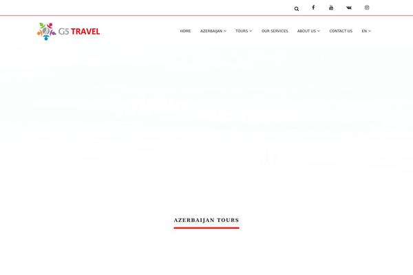 Letstravel theme site design template sample