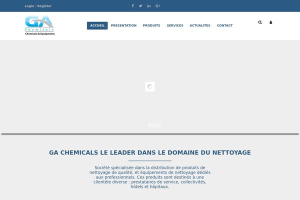 ga-chemicals.com site used Hitheme