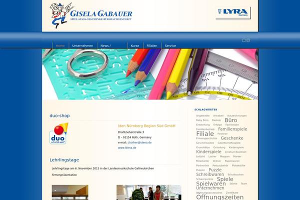 Corona theme site design template sample