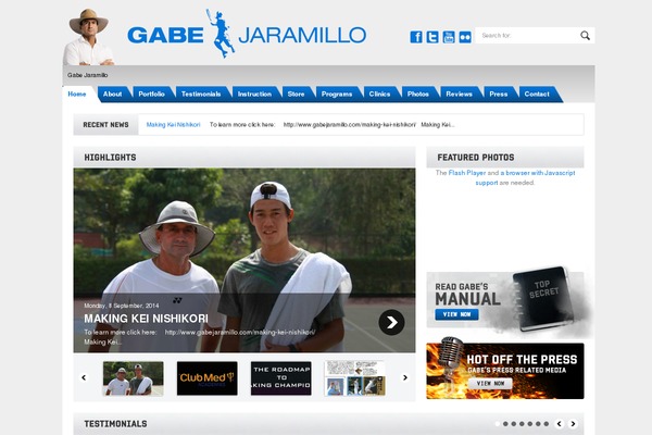 gabejaramillo.com site used Gabejaramillo