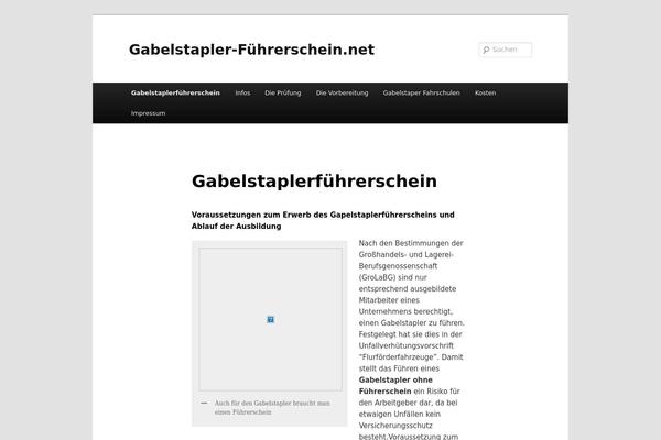 Twenty Eleven theme site design template sample