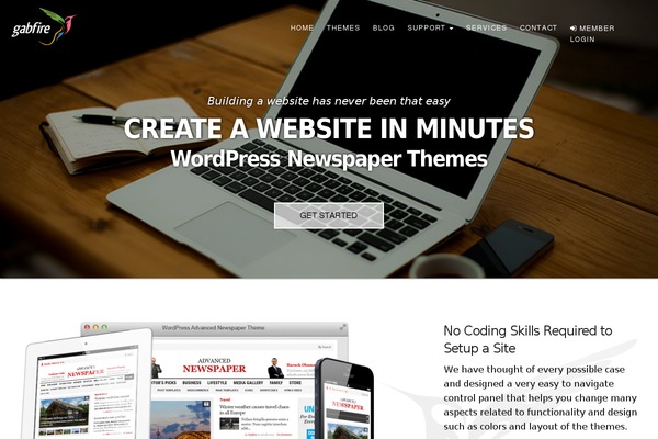 gabfire.com site used Gabfire