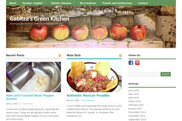 gabitzasgreenkitchen.com site used Divine-theme-up24062020