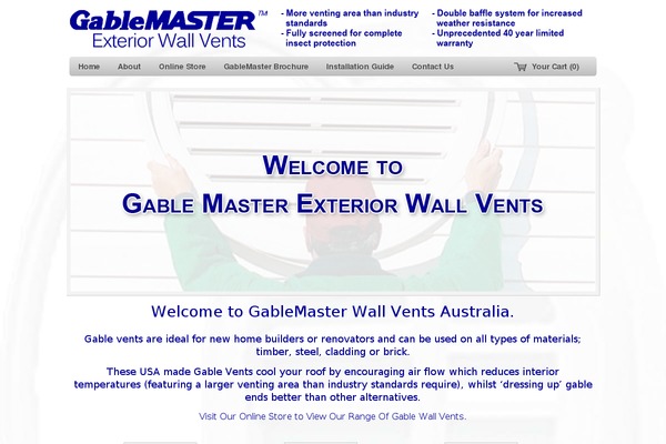 gablemaster.com.au site used Storefront-elegance-1.3.2