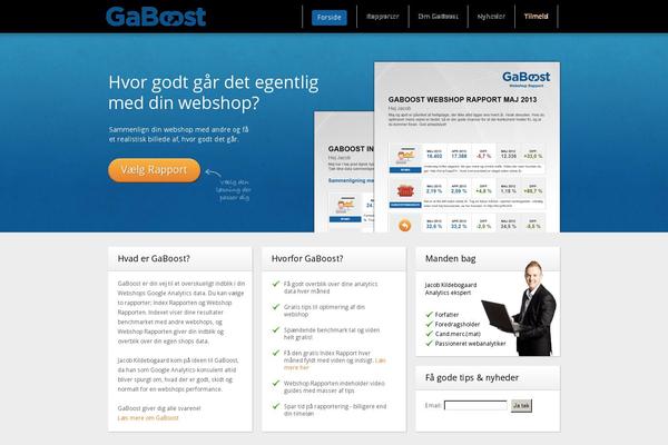 gaboost.dk site used Gaboost