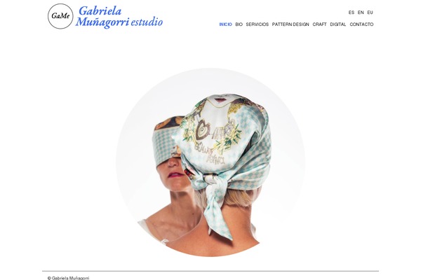 gabrielamunagorri.com site used Gabriela