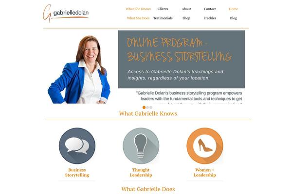 Impreza theme site design template sample