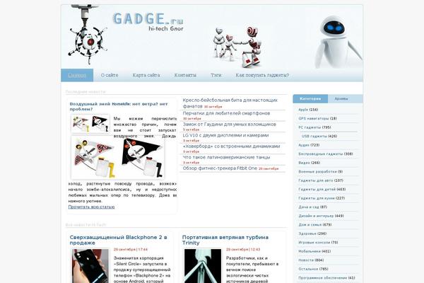 gadge.ru site used Blogweb.ru