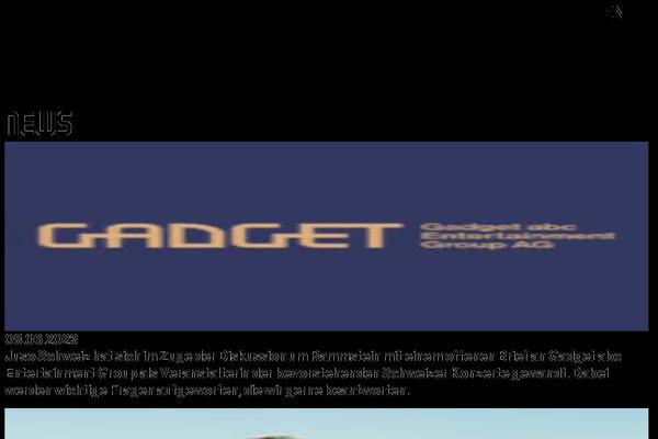 gadget.ch site used Gadget