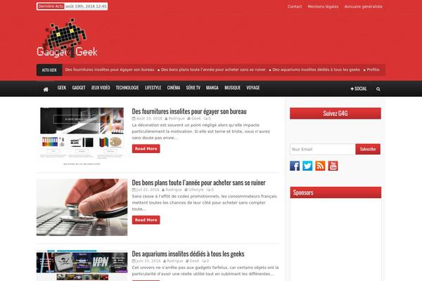 Theme Rush theme site design template sample