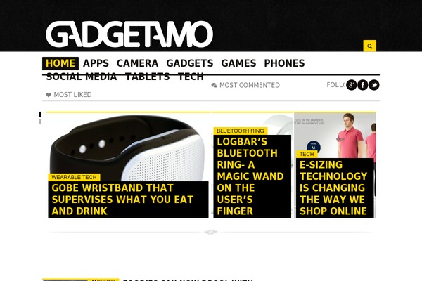 gadgetamo.com site used NewsSetter