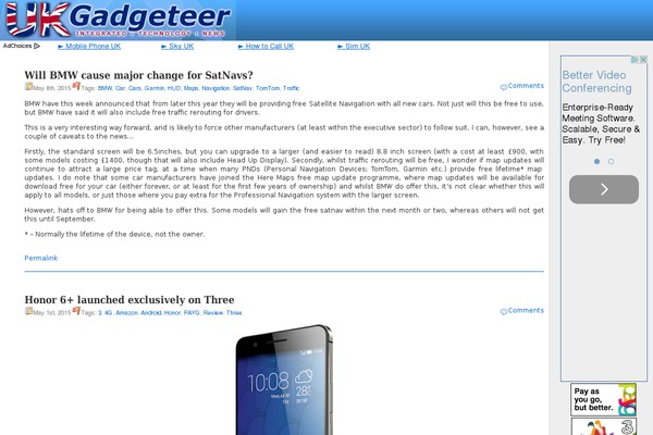 gadgeteer.org.uk site used Aqueous-lite