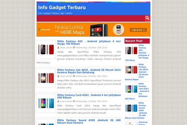 gadgeterbaru.com site used Sikcantik