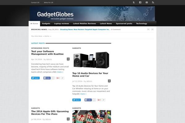 gadgetglobes.com site used BlackLight