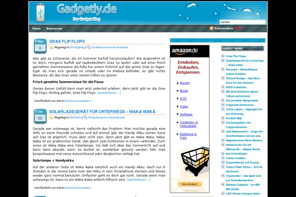gadgetly.de site used O2