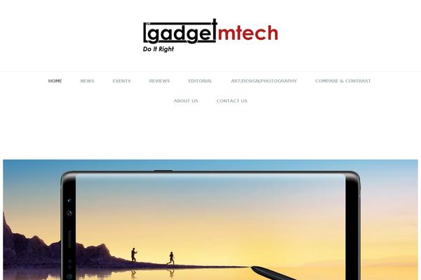Elegant Magazine theme site design template sample