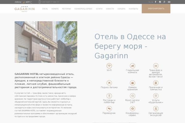 gagarinn.com site used Gagarinn