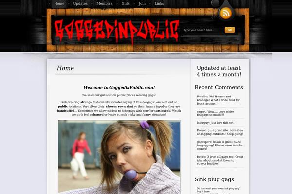 gaggedinpublic.com site used Blackwood