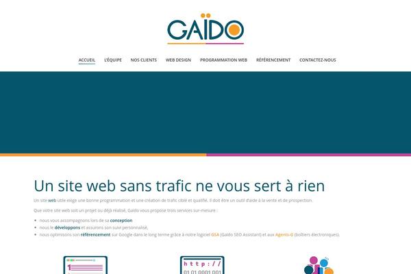 gaido.fr site used Gaido