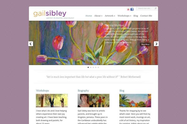 Chameleon theme site design template sample