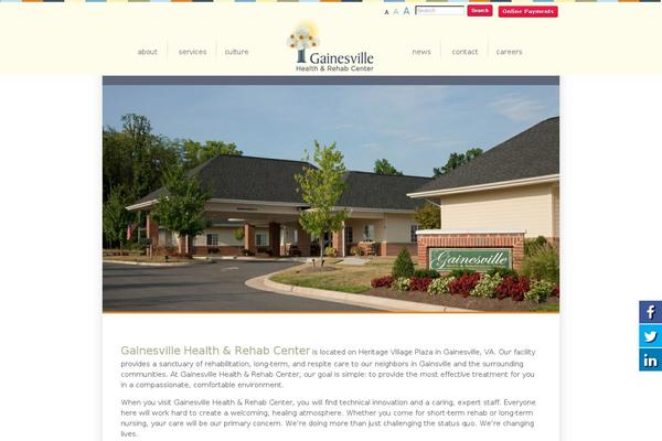 gainesville-rehab.com site used Commonwealth