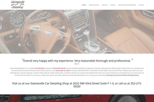 gainesvilledetailing.com site used Lw