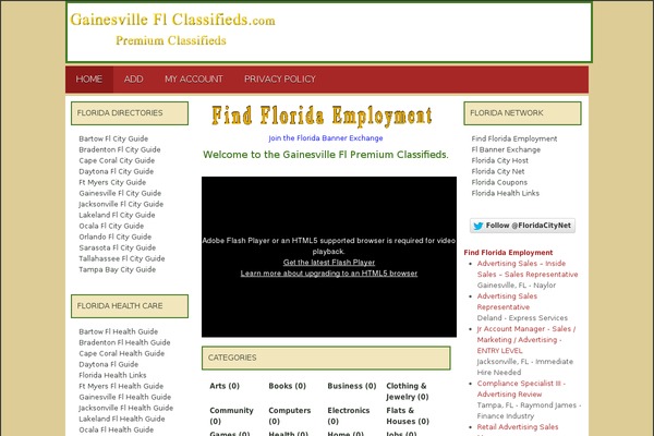 Ct theme site design template sample