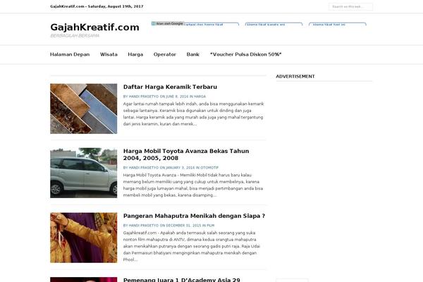 gajahkreatif.com site used Cassions