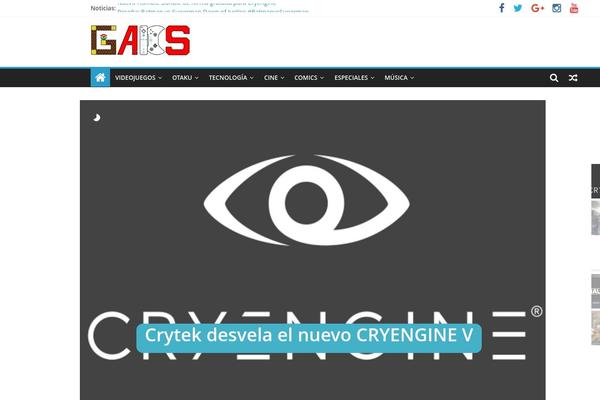 ColorMag theme site design template sample