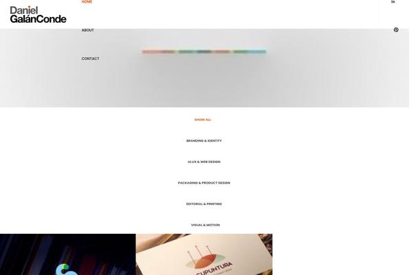 Uncode theme site design template sample