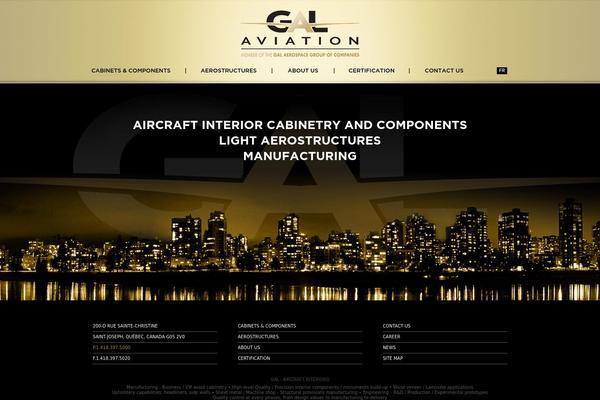 galaviation.ca site used Galaviation