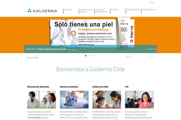 galderma theme websites examples