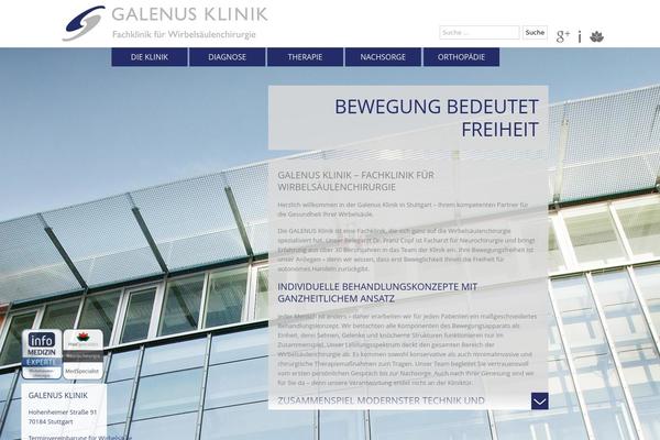 galenus-klinik.de site used Galenus