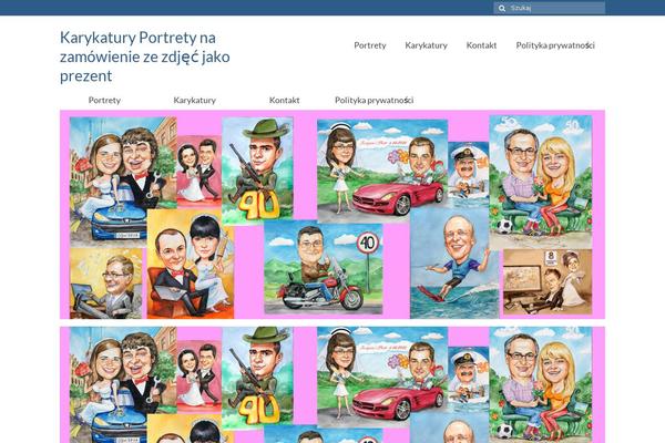 Virtue theme site design template sample