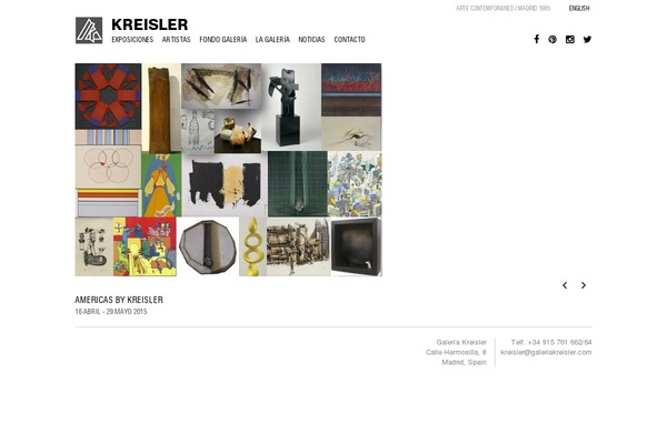 galeriakreisler.com site used Galeriakreisler