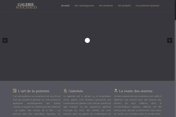 Tripod theme site design template sample