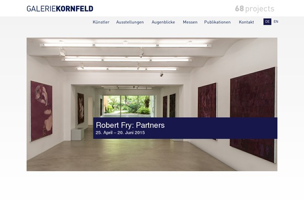 galeriekornfeld.com site used Kornfeld