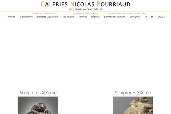 galerienicolasbourriaud.com site used Gnb-theme