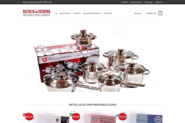Flatsome theme site design template sample